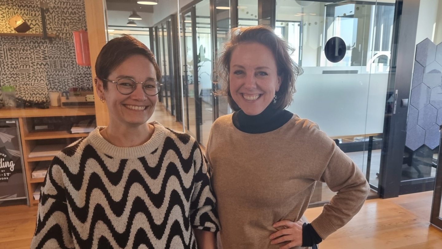 Yvanka en Bonneke van Voxx Content in Context