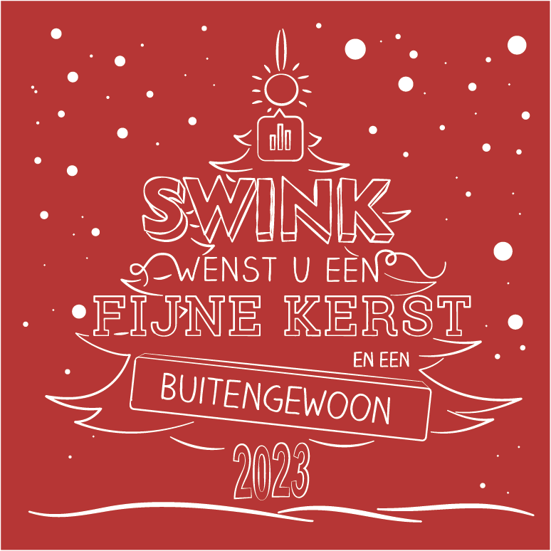 Swink wenst u een fijne kerst en een buitengewoon 2023