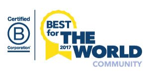 B corp community certificate